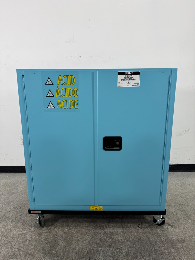 Image of Uline 30. Gal Corrosive Storage Cabinet
